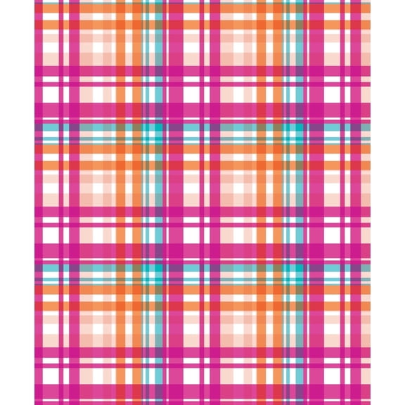 Plaid Chocolate Transfer Sheet, by Tnct.