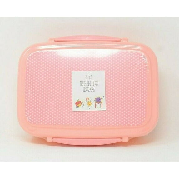 Pink Orange Small Bento Box