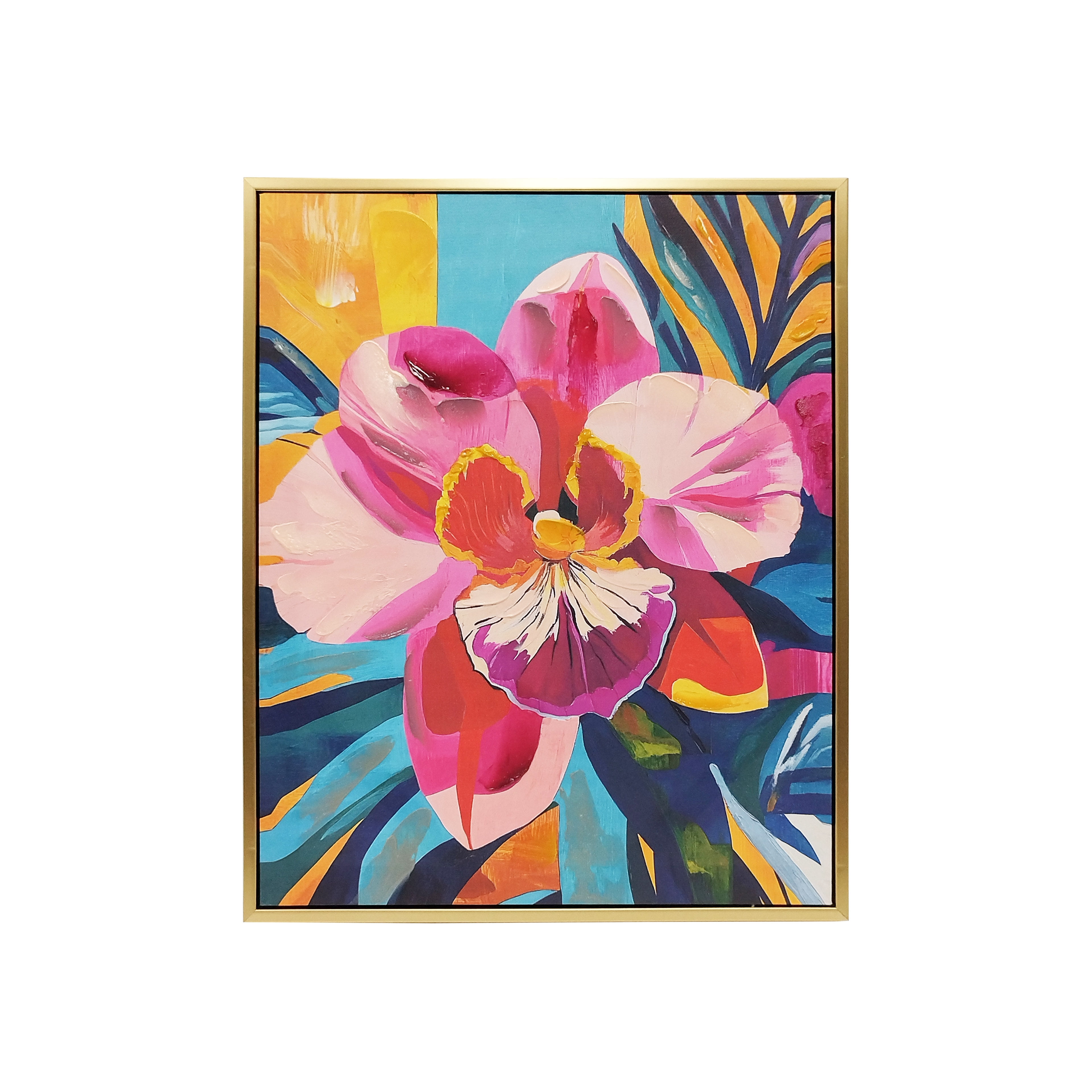 Pink Orchid Wall Art by Ashland - Spring Home Decor - Walmart.com