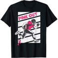thumbnail image 1 of Pink Out Breast Cancer Awareness Bleached Football Mom Girls T-Shirt, 1 of 3