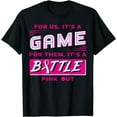 thumbnail image 1 of Pink Out Breast Cancer Softball Ball Pink Ribbon Mammogram T-Shirt, 1 of 4