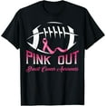 thumbnail image 1 of Pink Out Shirt Breast Cancer Football For Men Women Kids T-Shirt, 1 of 3