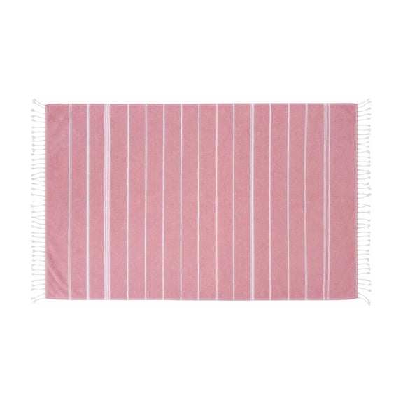 Pink Oversized Turkish Beach Towel Big Sand Free Quickly Dry Soft Cotton Travel Pool Bath Picnic Blanket