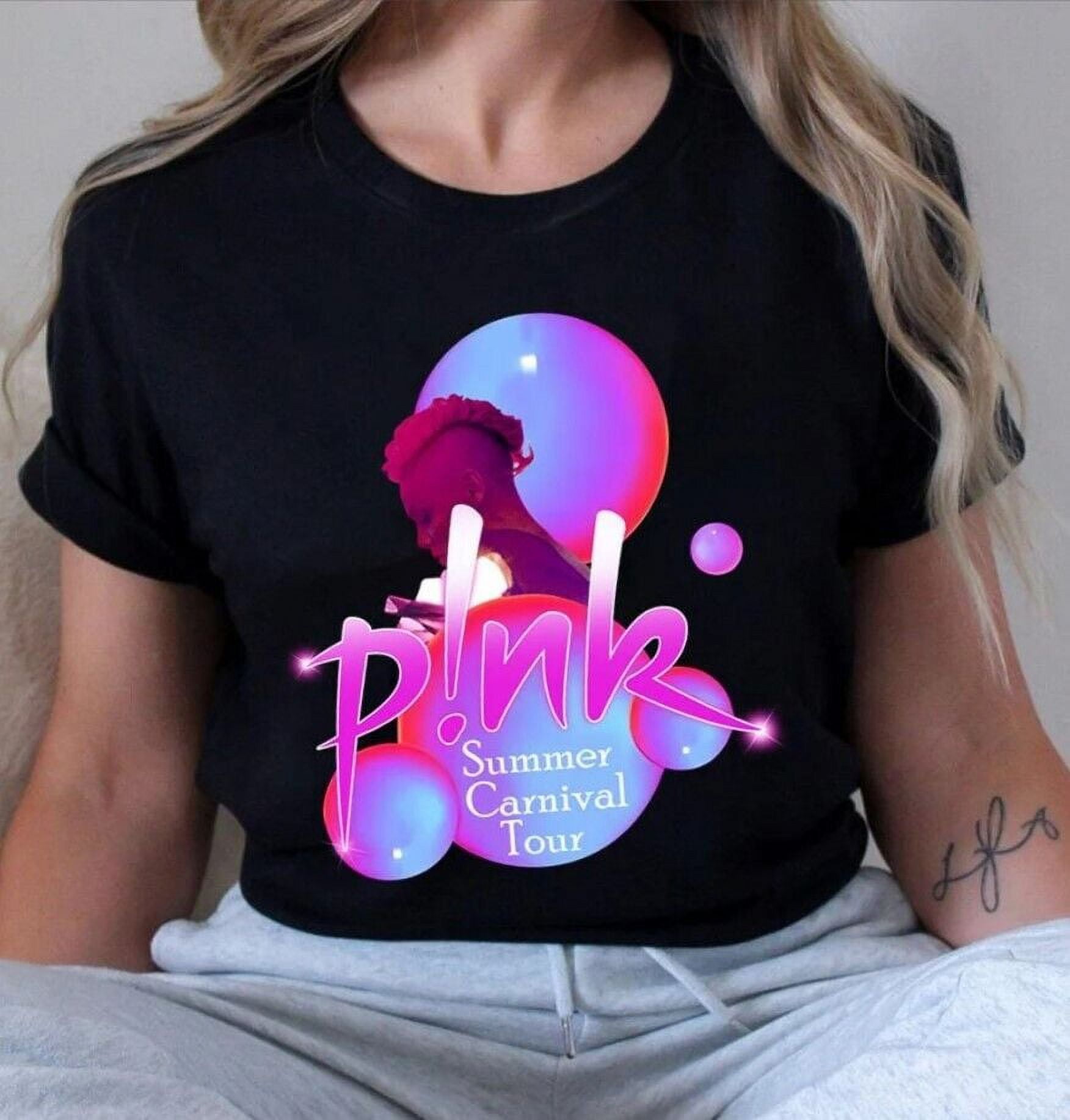 Pink P!Nk Singer Summer Carnival 2024 Festival Unisex TShirt, P!Nk Singer Shirt