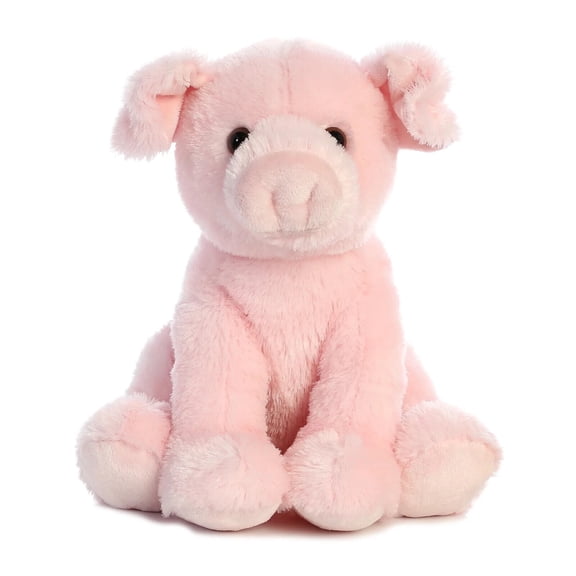 Aurora - Large Pink - 12" Pig - Cuddly Stuffed Animal