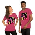thumbnail image 1 of Pink Panther Abstract Style  Unisex t-shirt (Heather Raspberry, S), 1 of 1