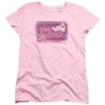 thumbnail image 1 of Pink Panther Distressed Women's T-Shirt Pink, 1 of 2