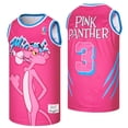 thumbnail image 1 of Pink Panther Miami Men's Headgear Classics Embroidered Basketball Jersey (Large, Pink), 1 of 1