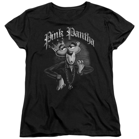 Pink Panther Pink Pantha Women's T-Shirt Black
