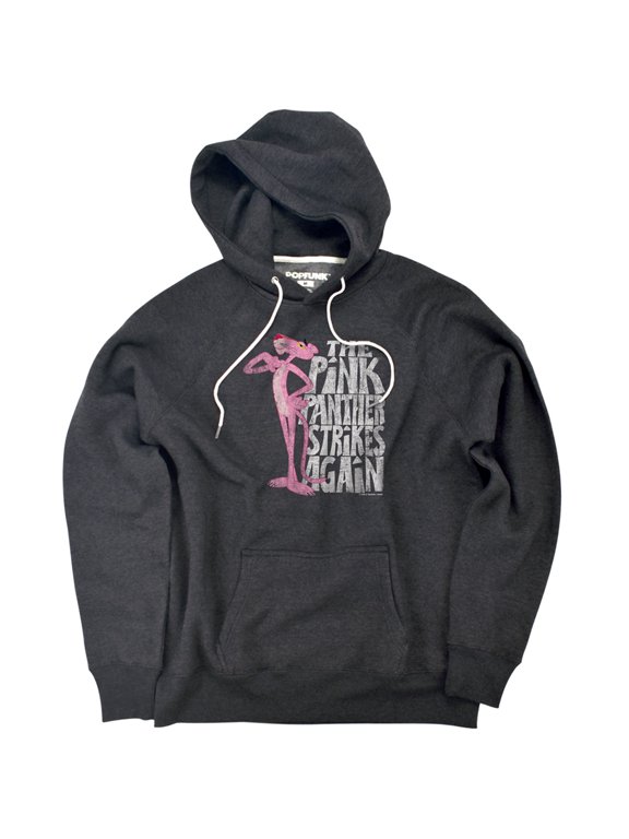 Strikes Again Unisex Adult Slim Fit Pull-Over Heather Hoodie, Charcoal, Small