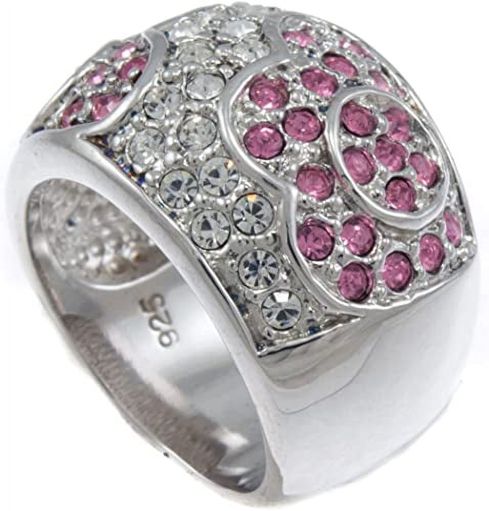 Pink Panther Swarovski Ladies Cocktail Ring RL106 (6)