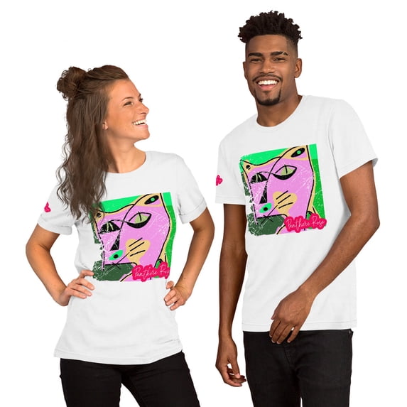Pink Panther Unisex t-shirt (White, 4XL)