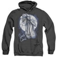 thumbnail image 1 of Pink Pantherooth Criminal Adult Heather Hoodie Sweatshirt Black, 1 of 1
