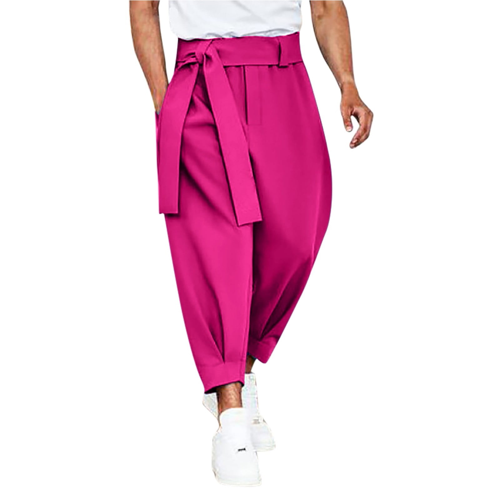 Anthropologie Drew Eva Satin Wide 90s party Pants pink color sz M | eBay