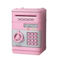 thumbnail image 1 of Pink Password Piggy Bank for Kids, Automatic Money Rolling ATM Safe with Light, Digital Lock Coin Bank Toy for Children's Financial Education, 1 of 8