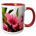 thumbnail image 1 of Pink Peach Blossom Macro Close-up, Village, Chengdu, Sichuan, China 11oz Two-Tone Red Mug mug-257140-5, 1 of 3