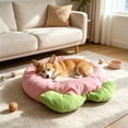 thumbnail image 1 of Pink Peach Shaped Thick Warm Pet Bed Mat,21.6x16.9 Inch Soft All Season Sleeping Pad for Cats Small Dogs, Non-Slip Machine Washable Indoor Sofa Kennel Cushion, 1 of 6