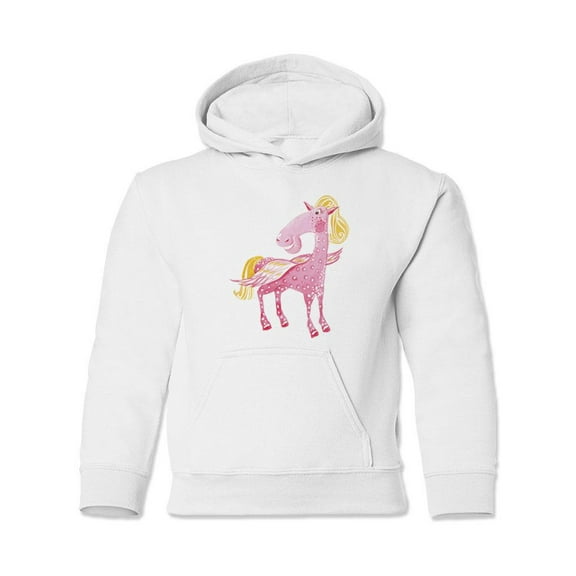 Pink Pegasus Hoodie Juniors -Image by Shutterstock,  Medium