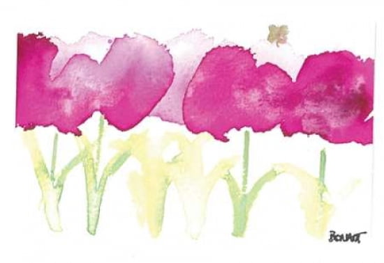 Pink Peonies Canvas Art - Beth Bonart (20 x 28)