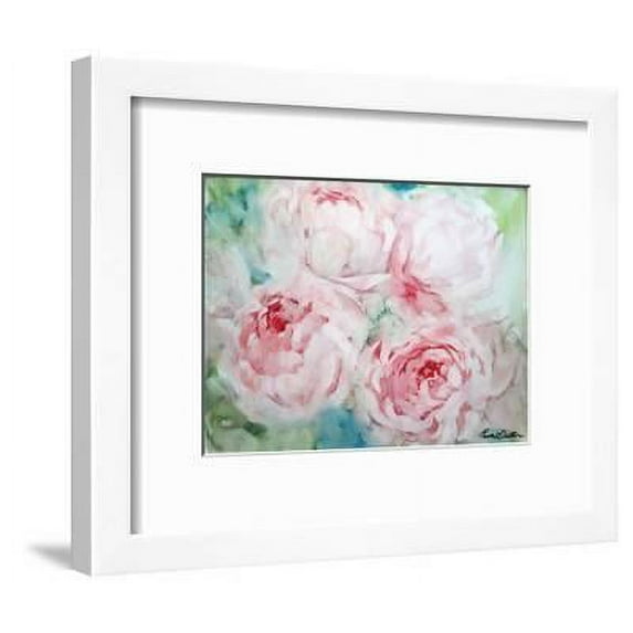 Pink Peonies I, Botanical Framed Art Print Wall Art by Paula Giltner Sold by Art.Com