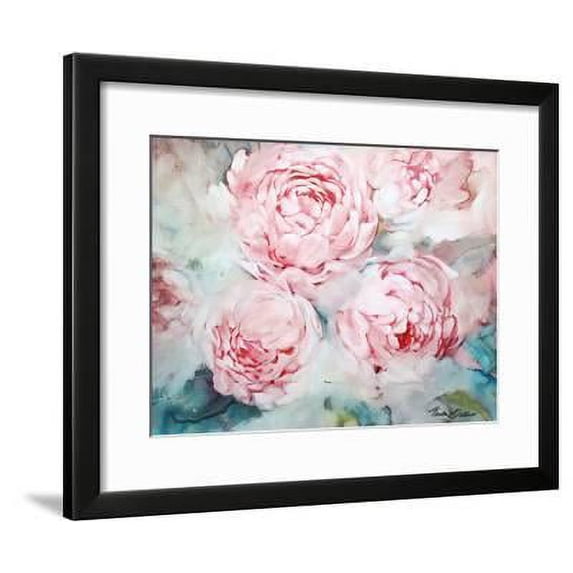 Pink Peonies II, Botanical Framed Art Print Wall Art by Paula Giltner Sold by Art.Com