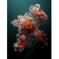 thumbnail image 1 of Pink Peony Floral Canvas Print, Perfect for Living Room Bedroom Dining Room Hallway Office Cafe Restaurant, 1 of 8