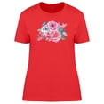 thumbnail image 1 of Pink Peony Ikebana T-Shirt Women -Image by Shutterstock, Female Medium, 1 of 2