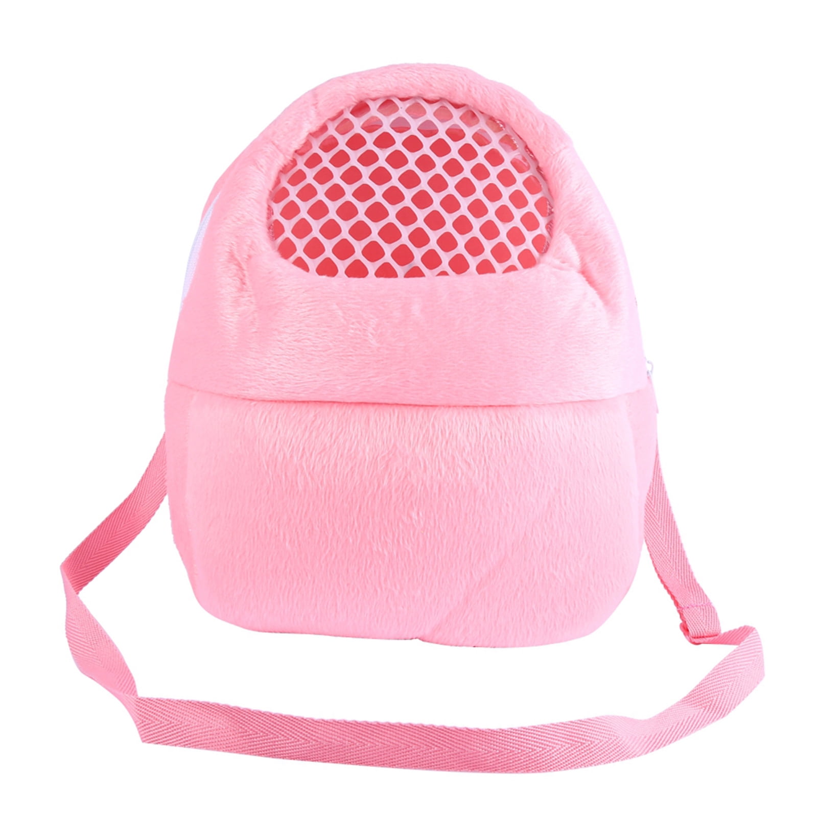 Pink Pet Carrier Bag for Traveling with Hamsters Rats Hedgehogs Rabbits