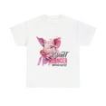 thumbnail image 1 of Pink Pig Breast Cancer Ribbon Shirt, Support Pink Ribbon Shirt ID-0629-BPMX, 1 of 7