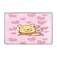 thumbnail image 1 of Pink Pig-l-e-t Area Rug Carpet for Kids Room Nursery Teen Room Playroom Bedroom Durable and Stylish Floor Mat 72"x48", 1 of 7