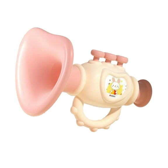 Pink Pink Blow Horn For Kids To Develop Lung Capacity And Enjoy Creative Sound Play During Family Time