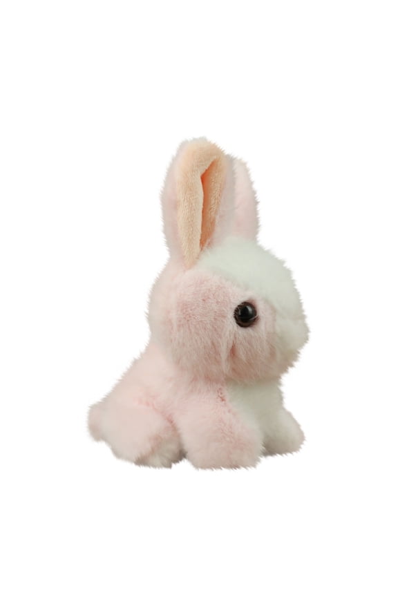 Pink Pink Fluffy Bunny Charm For Keys Or Backpack Cute And Soft Plush Toy For Easter Gifts And Everyday Joy