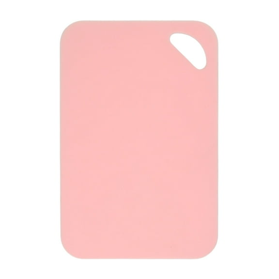 Pink Pink Household Kitchen Cutting Board Double Sided Multifunctional For Fruits And Vegetables 11.4 By 7.5 Inches