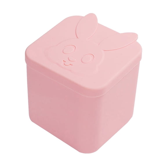 Pink Pink Leakproof Food-Grade Silicone Snack Container Mini Condiment Salad Dressing Container For Lunch Box