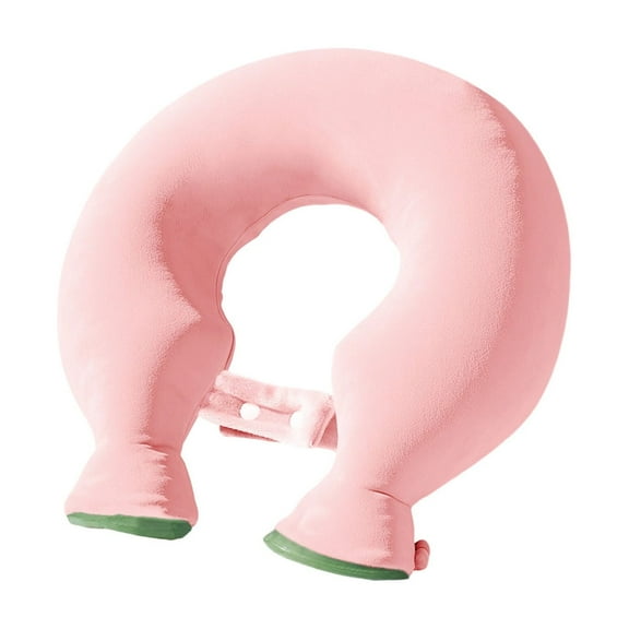 Pink Pink Neck Scarf Hot Water Bottle For Muscle Comfort Pvc Material With Size 35 By 34 By 5 Centimeters