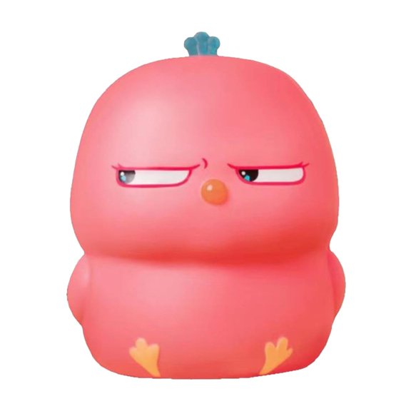 Pink Pink Pvc Soft Slow Rising Stress Relief Toy Chicken Squeeze Doll For Adults And Kids Sensory Fidget Toy For Desk