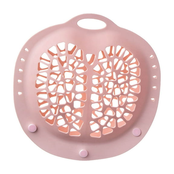 Pink Pink Silicone Underwear Laundry Bag For Washing Machine Bra Protector Anti-Deformation Lingerie Wash Bag Delicate Clothing Care 8.5X8.2X2.6 Inch