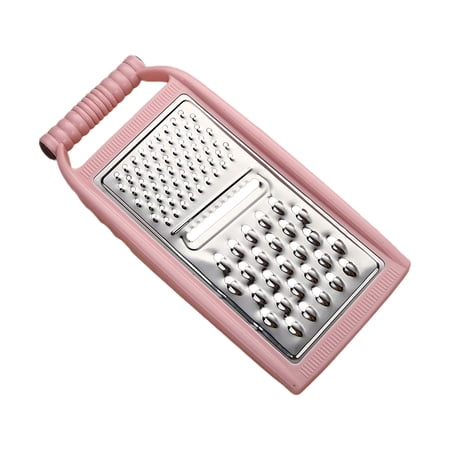 Pink Pink Stainless Steel 3 In 1 Vegetable Shredder And Cutter For Potatoes And Turnips Kitchen Grater Tool