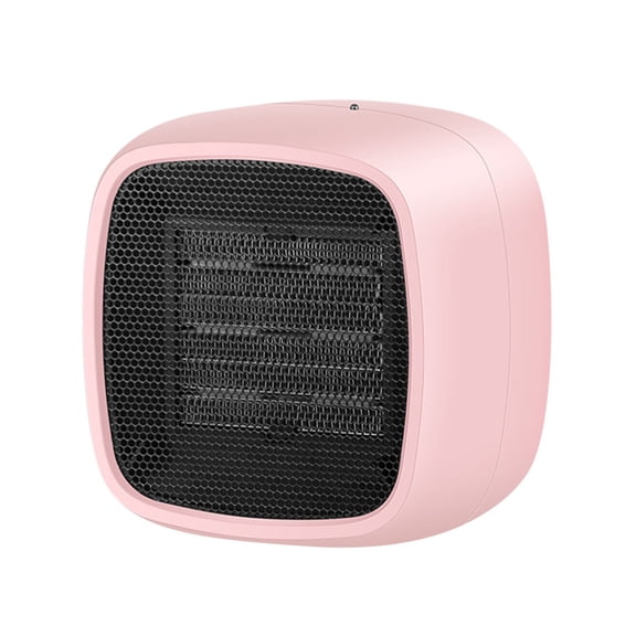 Pink Pink Winter Portable Space Heater High Efficiency Heat Office Convenient Heater Desktop Use For Home Office