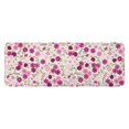 thumbnail image 1 of Pink Pioneer Flower Pattern Kitchen Rug Mat,Kitchen Runner Rugs Non Skid Washable,Decorative Kitchen Floor Mats for Kitchen,Sink,Laundry,17"x47.2", 1 of 7