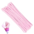 thumbnail image 1 of Pink Pipe Cleaners 100Pcs,Pipe Cleaner Flower Kit, 12In Chenille Stems Pipe Cleaner Flowers, Crafting Pipe Cleaners Supplies For Diy Arts Making, 1 of 5