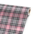 thumbnail image 1 of Pink Plaid 24” x 52” Vinyl Wrap Sheet for large or custom items | 3M wrap DIY to custom skin gear of all types and sizes, including vehicles, boats, appliances, furniture, atv’s, golf, 1 of 5