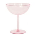 thumbnail image 1 of Pink Plastic Coupe Glasses, 2ct, 1 of 2