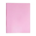 thumbnail image 1 of Pink Plastic Pocket Folders Letter Size Document Organizer Sturdy File Storage Solution For School Office Supplies, 1 of 5