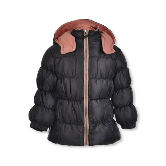 Pink Platinum Baby Girls' Puffer Insulated Parka (Infant)