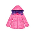 thumbnail image 1 of Pink Platinum Baby Toddler Girl Floral Winter Jacket Coat, 1 of 3