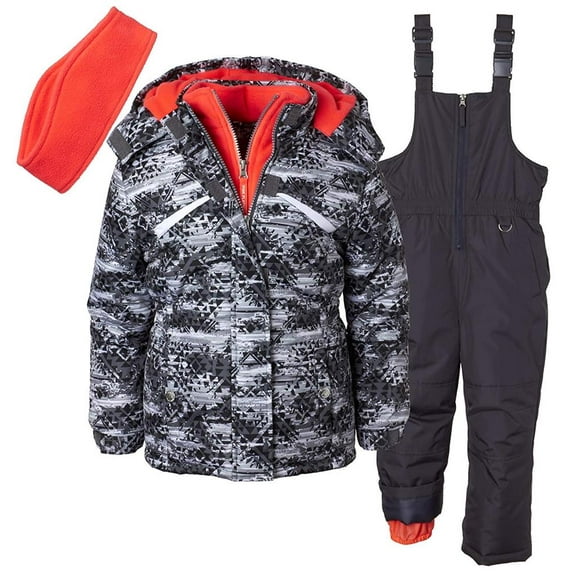 Pink Platinum Girls 4-6X Active 2-Piece Snowsuit (Grey 4)
