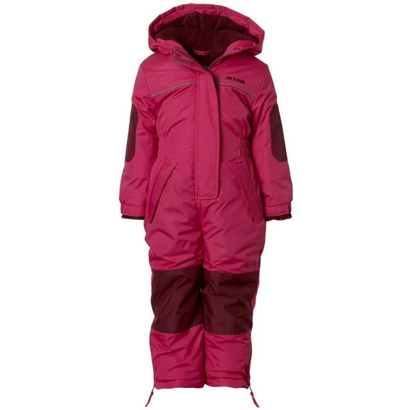 Pink Platinum Girls 4-6X Snowmobile Snowsuit (Pink 6X)