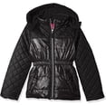 thumbnail image 1 of Pink Platinum Girls 4-6x Quilt Foil Puffer Jacket(Black 4), 1 of 2