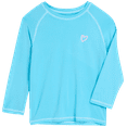 thumbnail image 1 of Pink Platinum Girls' Rash Guard - UPF 50+ Protective Quick Dry Long Sleeve Swim Shirt (5-16), 1 of 6